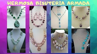 BISUTERIA ARMADA 😍 IDEAS PARA HACER BISUTERIA💍 [upl. by Balbinder]