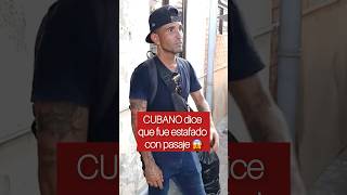 Cubano estafado por pasaje para salir de Cuba 😱 [upl. by Ahsad]