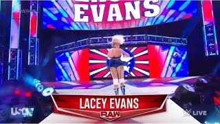 Lacey Evans Sexy Entrance  WWE ThunderDome RAW January 11 2021 [upl. by Llerdnek64]