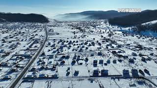 Ulaanbaatar 4K Winter  Drone Footage Uvur Gunt Jigjid  Handgait  Sanzai  Shargamorit  DariEh [upl. by Idissak]