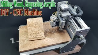 How to Make a CNC Machine Engraving Cutting Milling with 775 Motor [upl. by Maloney]