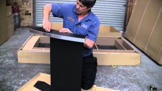 How to assemble a 7 foot MDF Pool Snooker table [upl. by Aira]