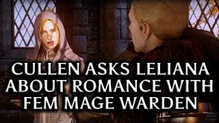 Dragon Age Inquisition Leliana dialogue Heaven part 1 [upl. by Ahseikram]