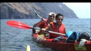 Sea kayaking Aeolian Is  Italy with Eugenio Viviani [upl. by Batha]