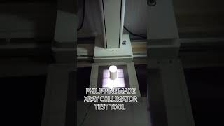 Testing Philippine Made Xray Collimator Test Tool [upl. by Tenrag704]