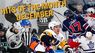 NHL Hits of the Month December 2023 [upl. by Esyahc]