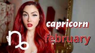 CAPRICORN RISING FEBRUARY 2024 MAJOR FINANCIAL CHANGES  IMPROVING YOUR DAILY ROUTINE [upl. by Nosmirc]