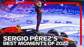 Sergio Perezs Best Moments Of 2022 [upl. by Aiksa]