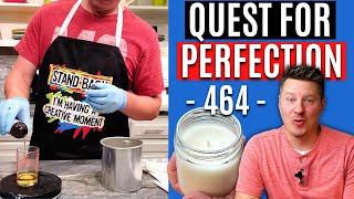 Making soy candles at home with 444 or 464 wax  Beginner candle making [upl. by Ised]