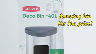 Curver Deco bin review 40L [upl. by Vernier531]