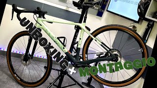 Canyon Grizl CF SL 8 Suspension  UNBOXING E MONTAGGIO [upl. by Neesay863]