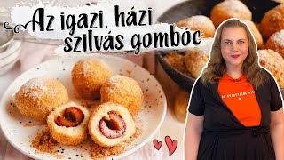 Szilvás gombóc házilag 🍽️ egyszerű recept [upl. by Swor295]