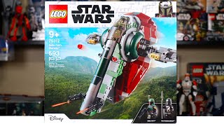 LEGO Star Wars 75312 BOBA FETTS STARSHIP Slave 1 Review 2021 [upl. by Estell]