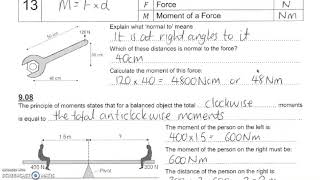 EDEXCEL GCSE PHYSICS  P9 Forces and their Effects Video Lesson  Part 2 [upl. by Etnovaj]