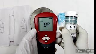 Hemoglobin test procedure True hb meter  EXPLANATION in Hindi [upl. by Belda]