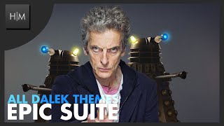 Doctor Who All The Daleks  EPIC REMIX [upl. by Boor835]