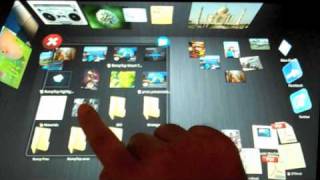 BumpTop 3D MultiTouch Desktop [upl. by Stallworth925]