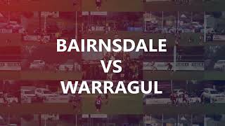 Round 15 Highlights  Bairnsdale v Warragul [upl. by Howund]