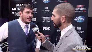 UFC on FOX 13 Matt Mitrione Says Life Easier When Youre Not Ignorant Fool [upl. by Tomasine395]