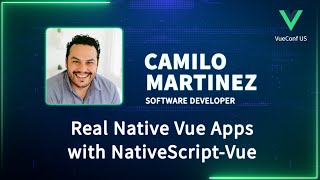 Real Native Vue Apps with NativeScriptVue  VueConf US 2024 [upl. by Hillard]