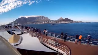 MSC Sinfonia Bok Radio Cape Town  Walvisbaai cruise  9 13 Jan 2017 [upl. by Wendell336]