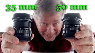 35 or 50 The Ultimate Debate for Fujifilm and Leica Photographers [upl. by Picardi]