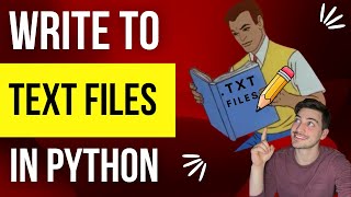 How to Write to a text txt file in Python Processing Lists and Outputting Data [upl. by Hanako]