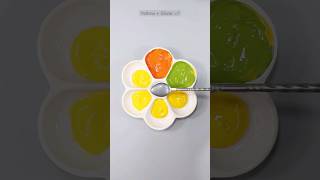 Yellow VS ColorsSatisfying color mixing🎨 satisfying colormixing asmr [upl. by Garald]