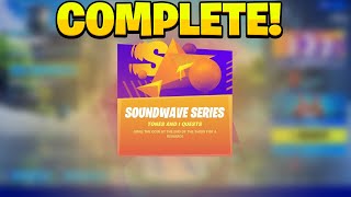 How To Complete ALL SOUNDWAVE SERIES TONES AND I QUESTS in Fortnite Quests Guide [upl. by Bunce511]