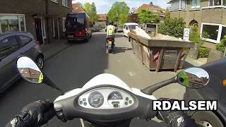 Brommerrijles Zwolle Spiegelen en kijkgedrag [upl. by Thomajan905]