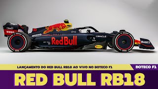 RED BULL apresenta CARRO da F1 2022 o RB18  AO VIVO 🏎👀😍 [upl. by Acinimod770]