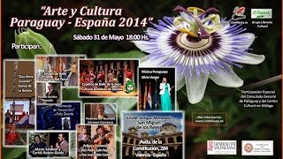 Arte y Cultura Paraguay  España 2014 [upl. by Ahsilahk]