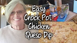 Easy Crock Pot Chicken Queso Dip  Plus My Amazon Find [upl. by Carlotta]