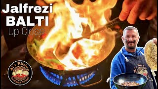 Cooked in REAL TIME😲UP CLOSE  JALFREZI BALTI🌶🌶 [upl. by Cherida]