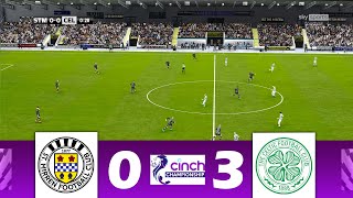 St Mirren vs Celtic 03  Scottish Premiership 202324  Match Highlights [upl. by Anitnelav]