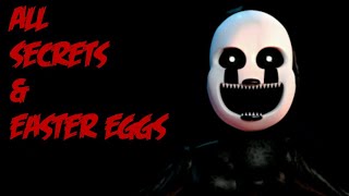 ALL EASTER EGGS amp SECRETS  Ultimate Custom Night [upl. by Lauren]