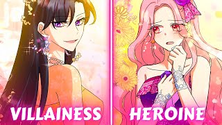 She became the villainess and revealed the true face of the heroine  Manhwa Recap [upl. by Jourdain]