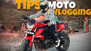 How To Do Motovlogging😍Easy Tips and Tricks🔥 [upl. by Yerot]