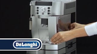 DeLonghi ECAM Fully Automatic EspressoCappuccino Machine How to Get Started [upl. by Willcox]