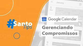 Google Agenda  Como usar e compartilhar compromissos [upl. by Enyledam765]