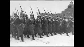 Soviet October Revolution Parade 1941 Парад 7 Ноября [upl. by Anirtep]