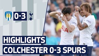 HeungMin Son scores his first goal of preseason HIGHLIGHTS  COLCHESTER 03 SPURS [upl. by Nikki799]