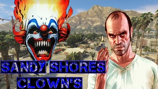 Gta v  Sandy Shores Clowns 1 clue [upl. by Thgiwed]