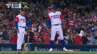 WBC Baseball Highlights NetherlandsPuerto Rico Championship Round [upl. by Jemmie]