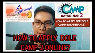 HOW TO APPLY DOLE 2ND TRANCHE CAMP 2 ONLINE [upl. by Cornela456]