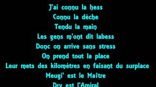 Maître Gims feat Dry  One shot lyrics [upl. by Yelsnia]