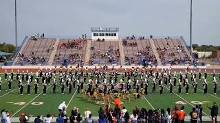 Langston University Marching Band 2023 Homecoming Field Show [upl. by Yellac]