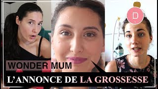 L’annonce de la grossesse à leur conjoint  Wondermum [upl. by Nairrad741]