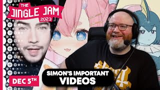 Simons Important Videos  wSimon Gee Tom Harry amp Sarah  Jingle Jam 2023  Day 5  05122023 [upl. by Keele601]