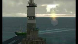 Brittanys Lighthouses in FS2004 [upl. by Ellehcyt]